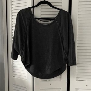 Victoria’s Secret gray shirt
